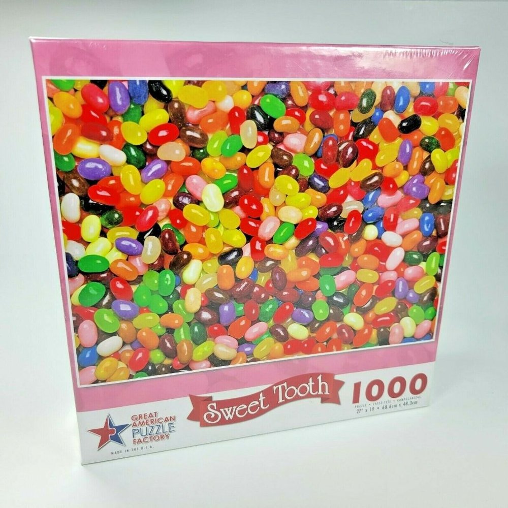 Jelly Beans Sweet Tooth NEW SEALED 1000pc Puzzle 27"x19" 2010 Great American